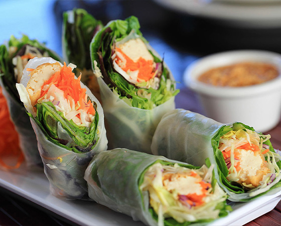 Image: Tofu Salad Rolls (4pcs.)