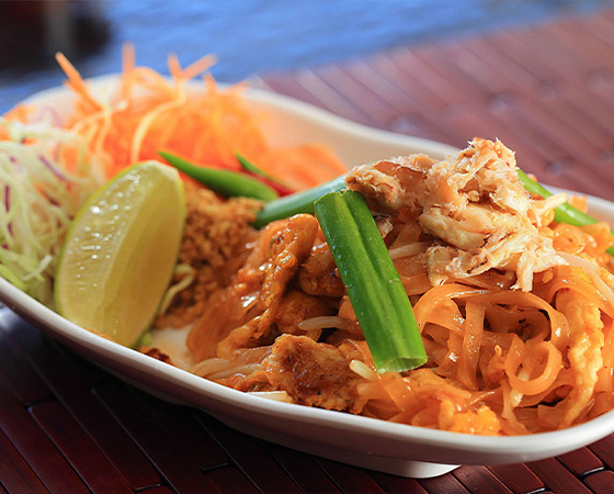 Image: Crab Pad Thai Noodle